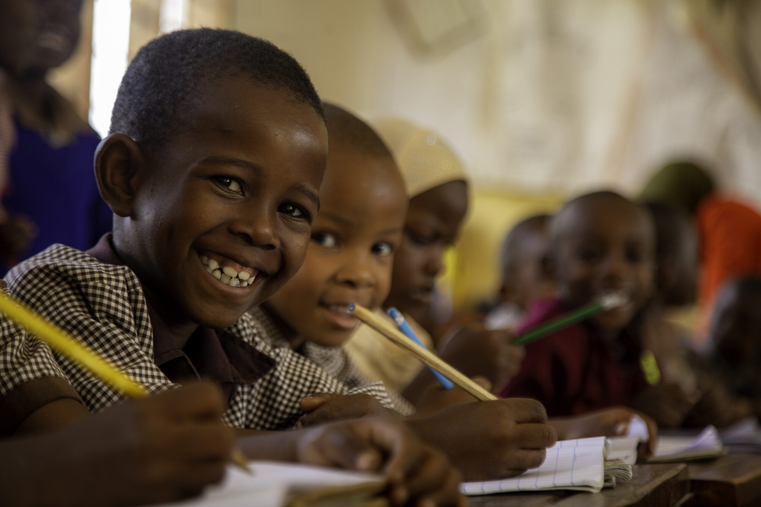 Children in classroom